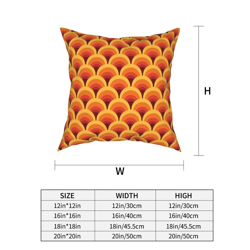 Orange Pillow Case