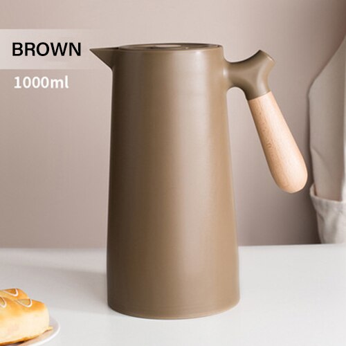 1L Insulated Hot Water Bottle With Handle