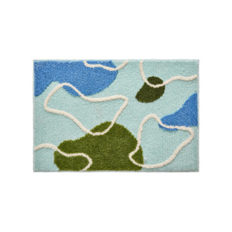 Bath Mat in Blue