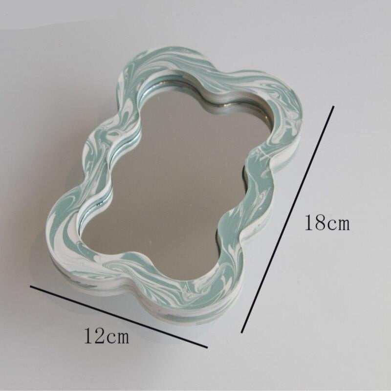 Glass Mirror Tray