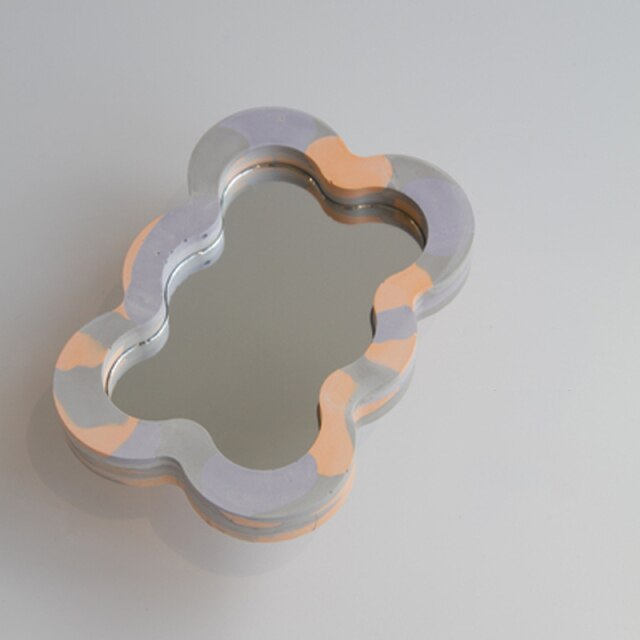 Glass Mirror Tray