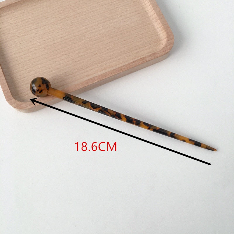 Hair Pin with Ball Detail