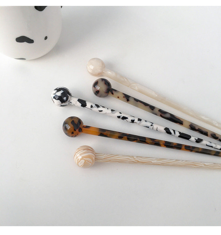 Hair Pin with Ball Detail