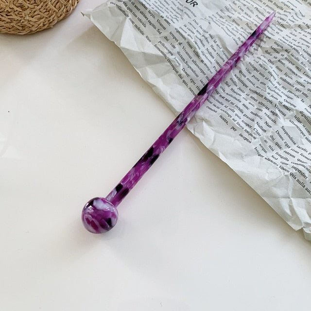 Hair Pin with Ball Detail