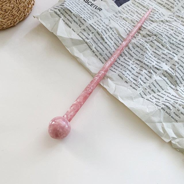 Hair Pin with Ball Detail