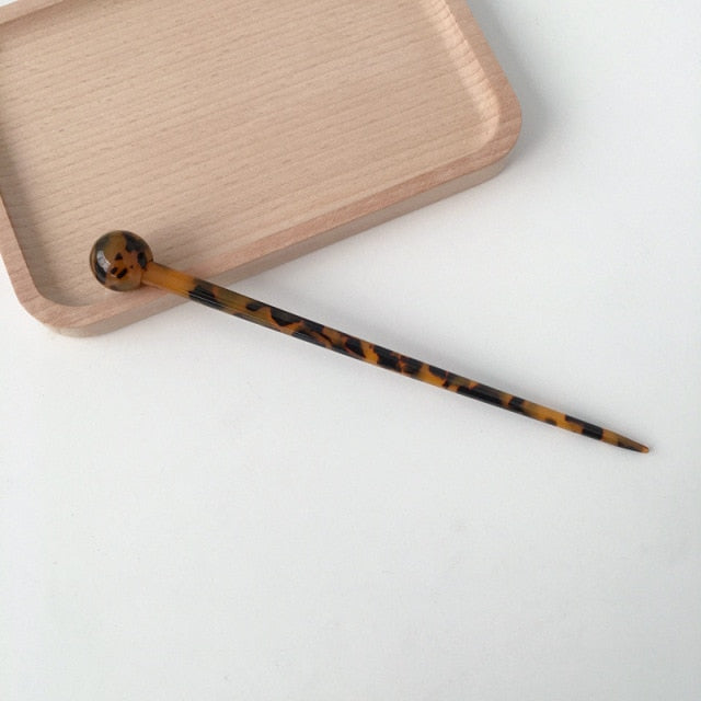 Hair Pin with Ball Detail