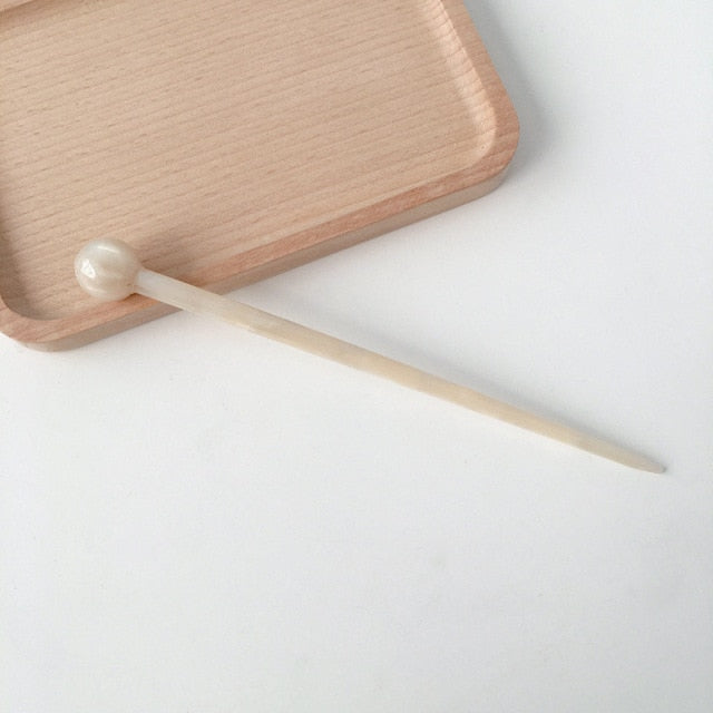 Hair Pin with Ball Detail