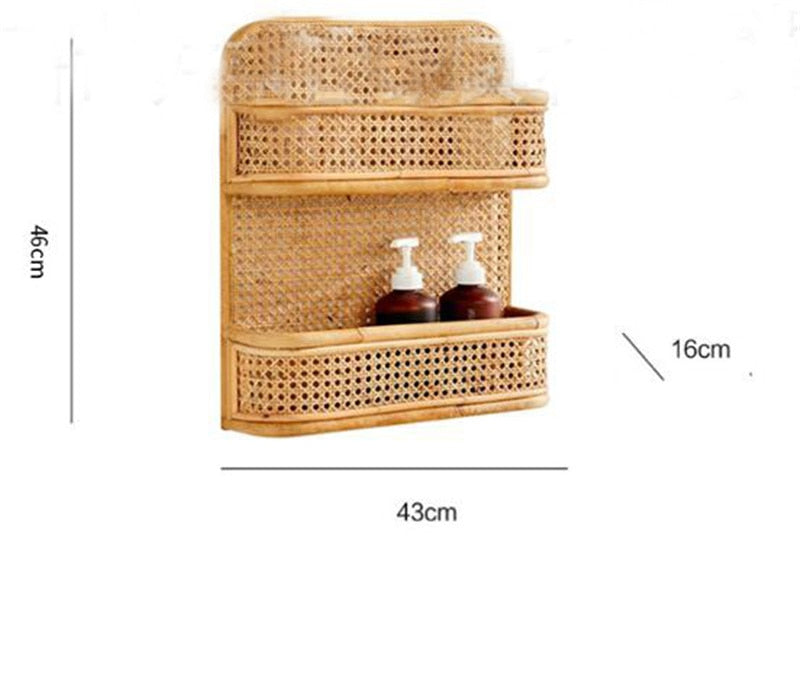 Rattan Bookshelf