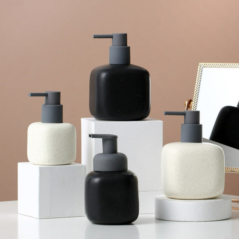 Large Soap Dispenser in Brown