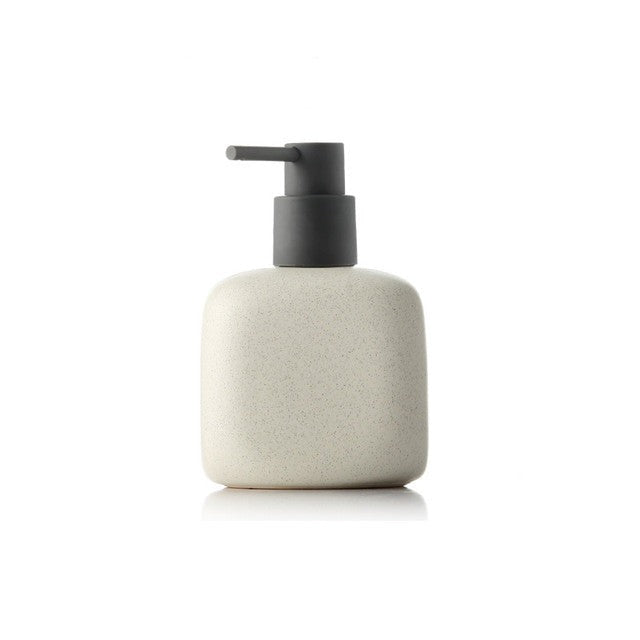 Large Soap Dispenser in Off White