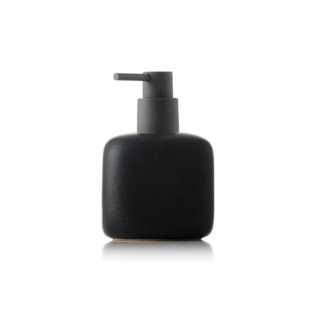 Large Soap Dispenser in Black