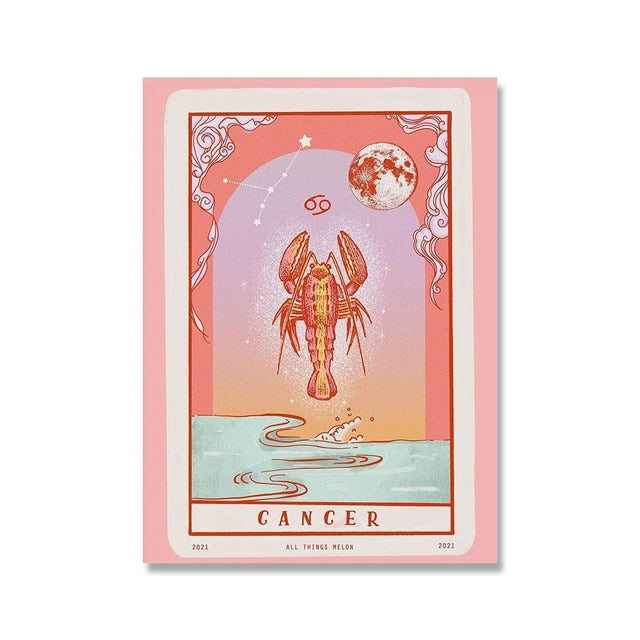 Star Sign Poster "Cancer"