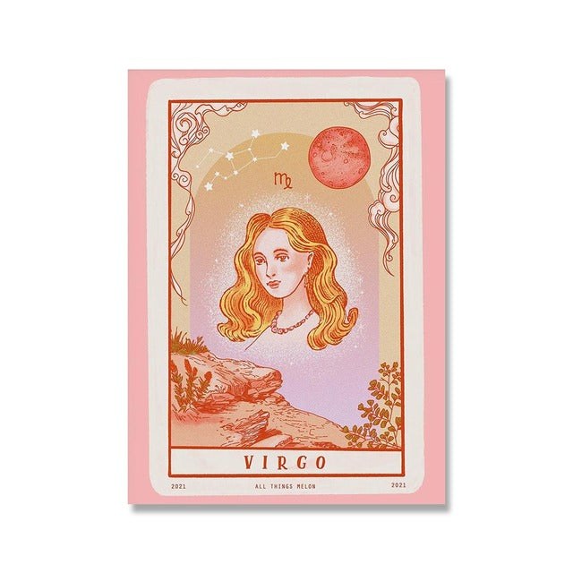 Star Sign Poster "Virgo"