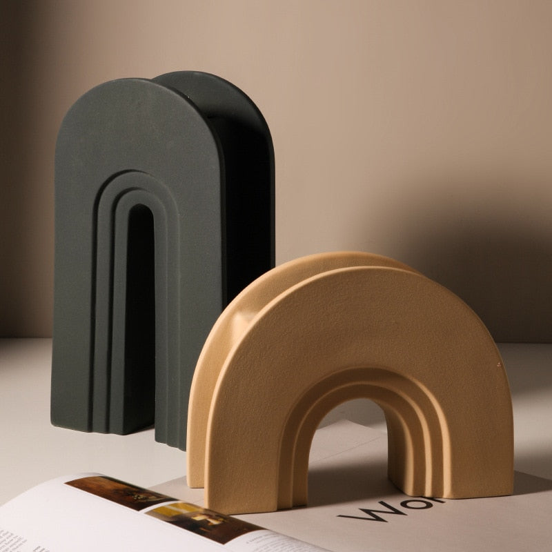 Ceramic Vase in Black