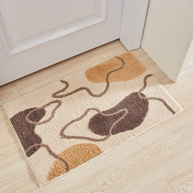 Bath Mat in Brown