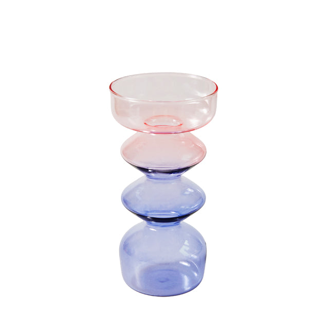 Cup Candle Holder in Pink / Lilac