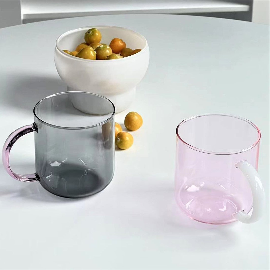 Mug Glass in Grey