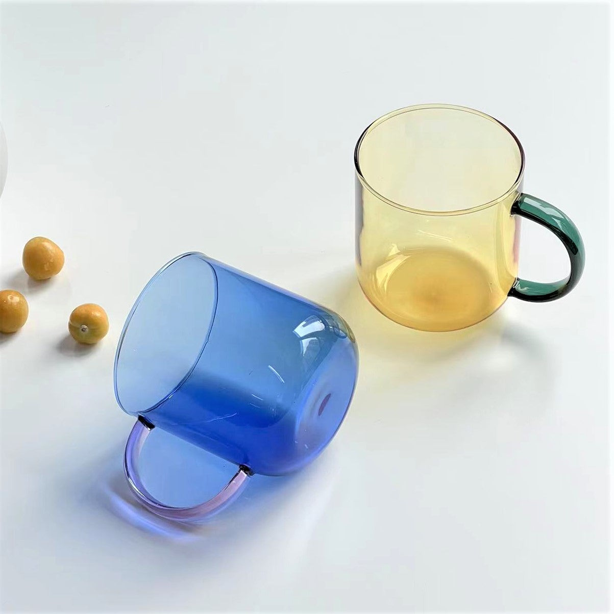Mug Glass in Light Blue
