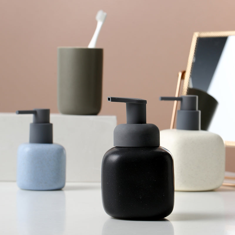 Large Soap Dispenser in Black