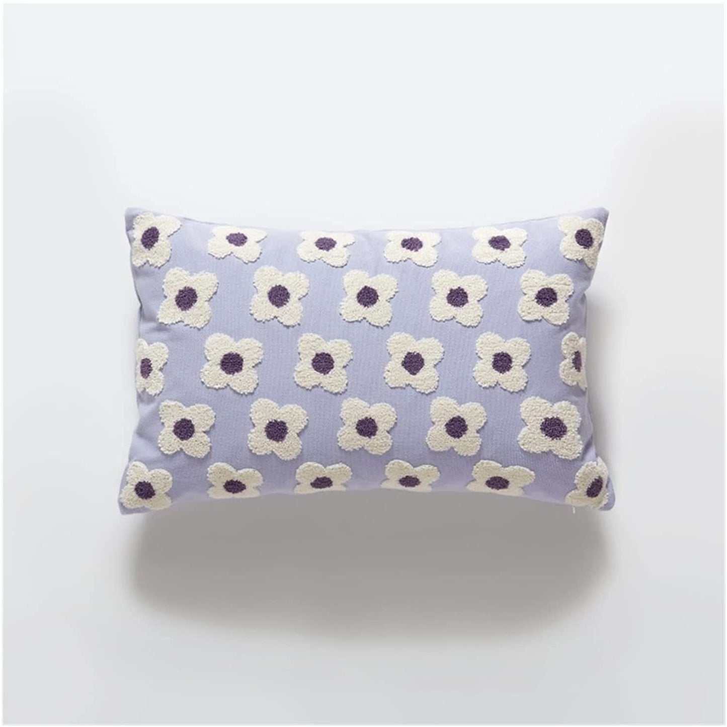 Flower Pillow Case in Lavender