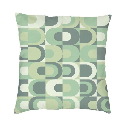 Geometric Print Pillow Case in Multi