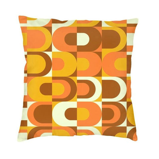 Geometric Print Pillow Case in Multi