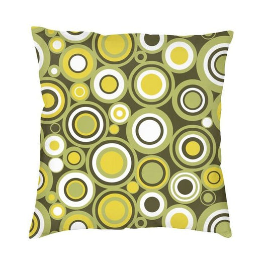 Geometric Print Pillow Case in Multi