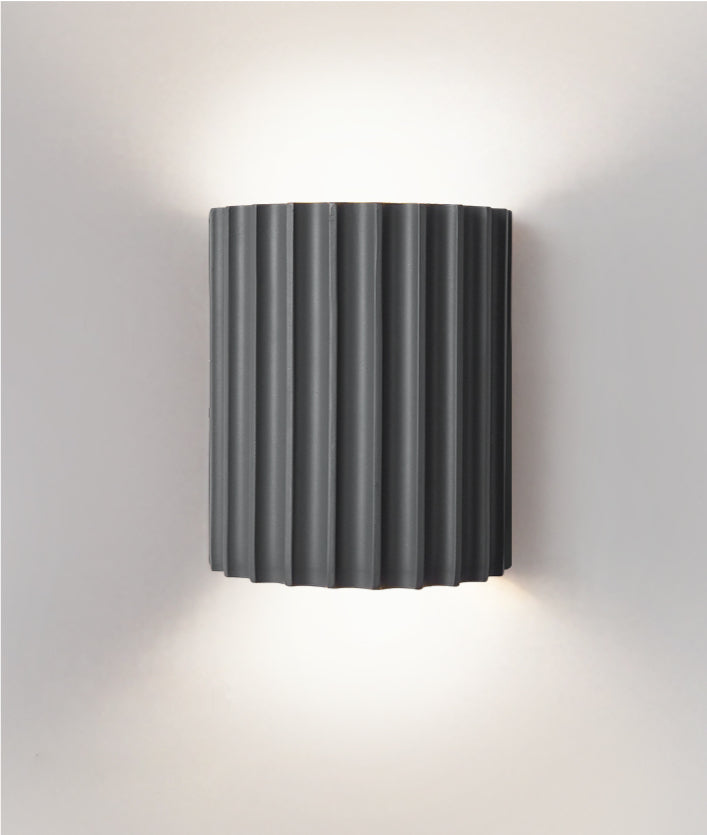 Modern LED Wall Lamp in Grey