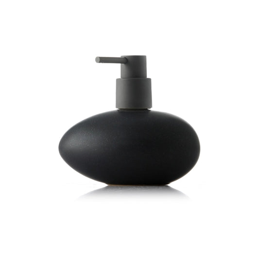 Ceramic Soap Dispenser in Black