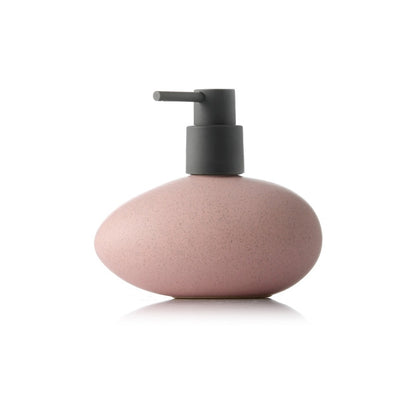 Ceramic Soap Dispenser in Pink