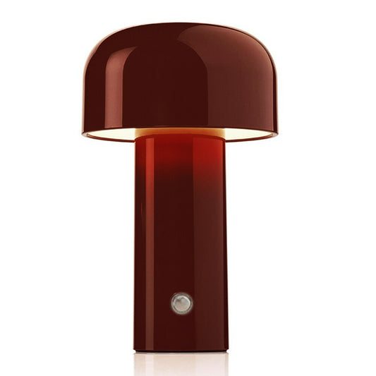 Portable Rechargeable Table Lamp in Red