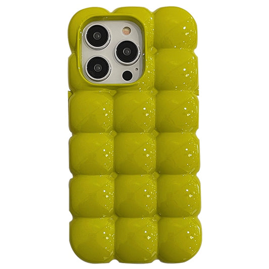 3D Bubble iPhone Case in Matcha Green