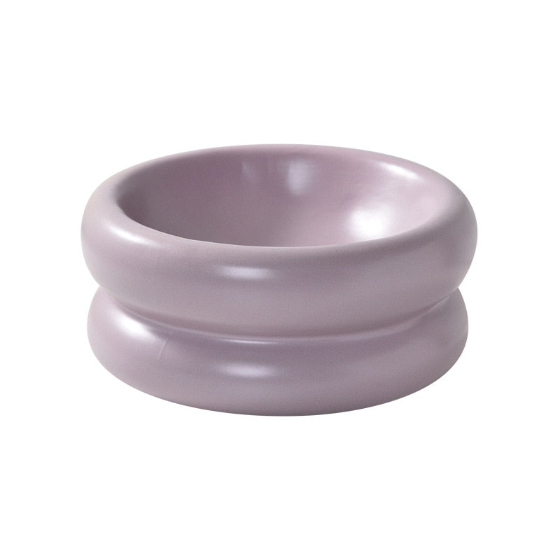 Double Pet Bowl in Lilac
