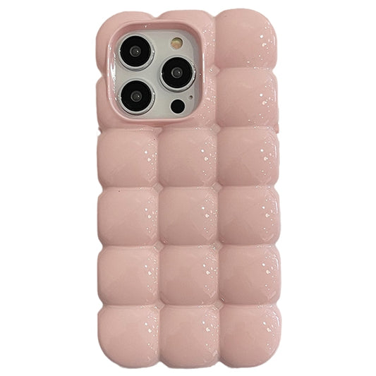3D Bubble iPhone Case in Pink