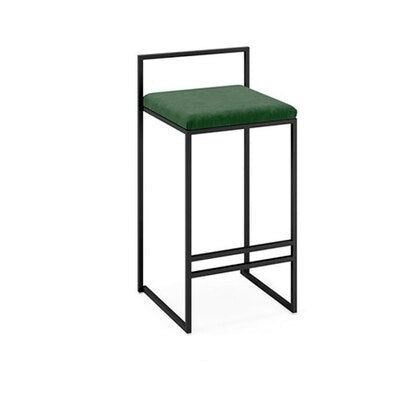 Bar Stool in Dark Green