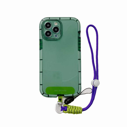 Lanyard iPhone Case in Green