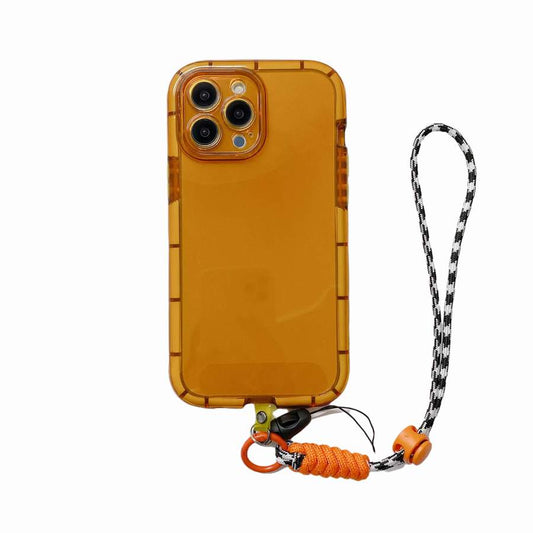Lanyard iPhone Case in Orange