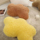 Cloud Fluffy Pillow in Yellow