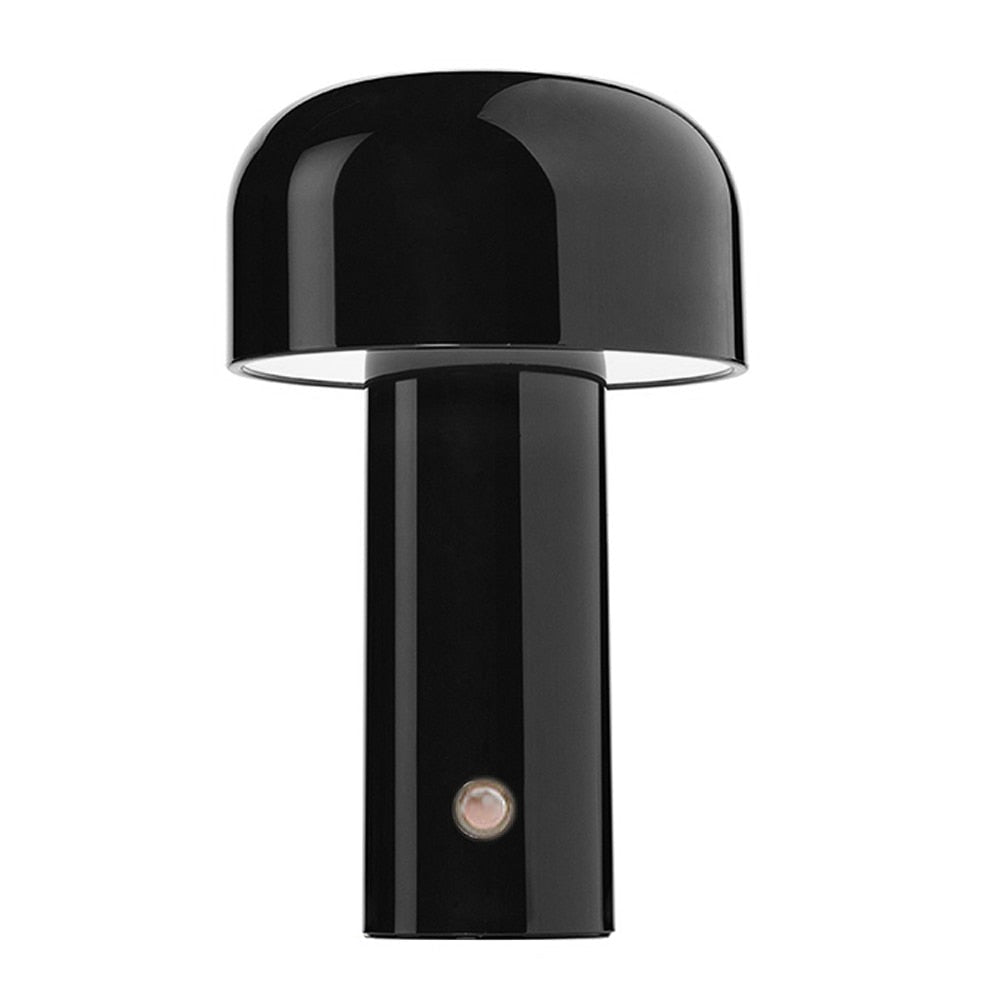 Portable Rechargeable Table Lamp in Black