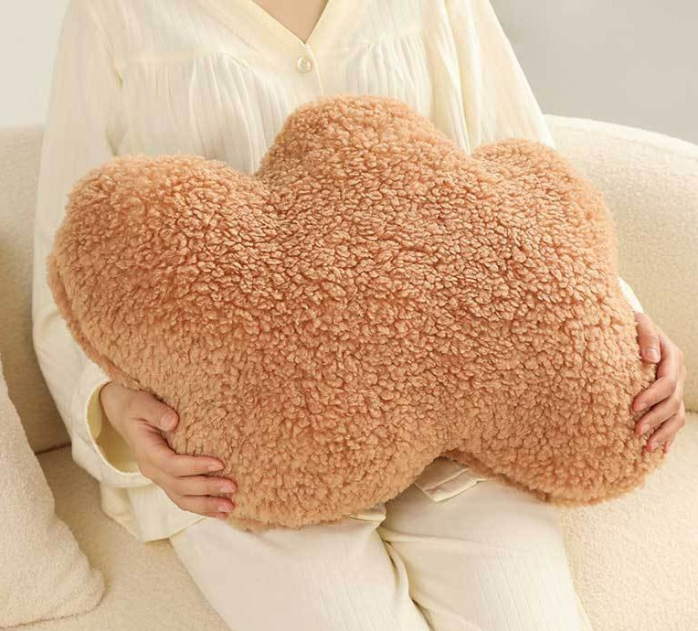 Cloud Fluffy Pillow in Blush