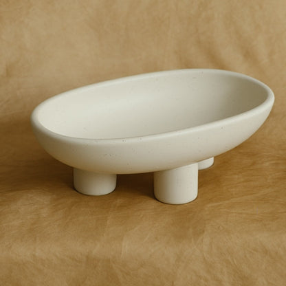 Ceramic Fruit Bowl in Cream