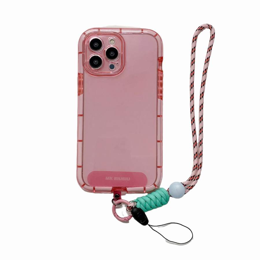 Lanyard iPhone Case in Pink