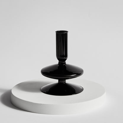 1 Tier Candle Holder in Black