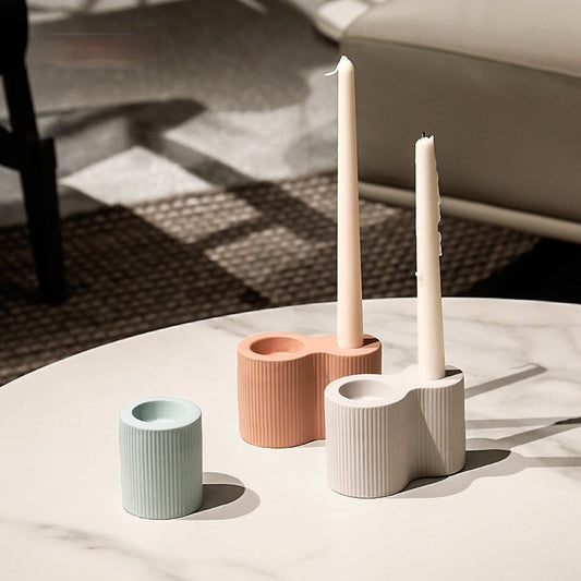 Modern Ceramic Candle Holder