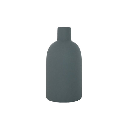 Nordic Ceramic Vase in Dark Grey