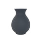 Nordic Ceramic Vase in Dark Grey