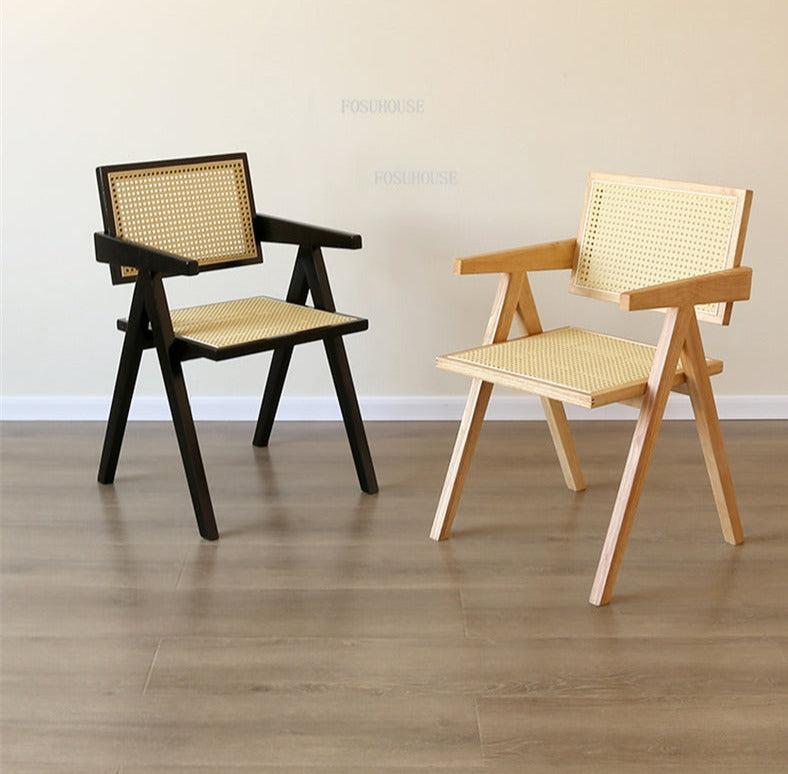 Minimalist Rattan Chair