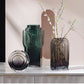 Creative Modern Glass Vases in Grey