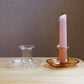 Romantic Candle Holders in Clear Pattern