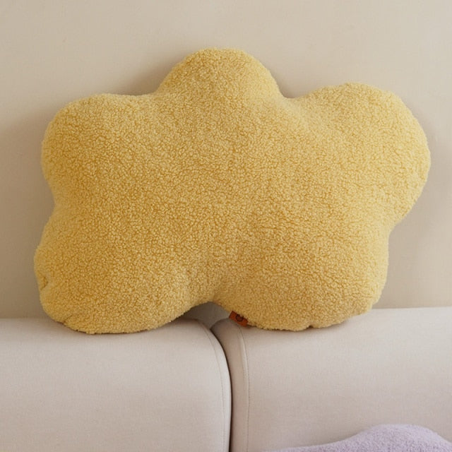 Geometrical Shape Cushion in Yellow